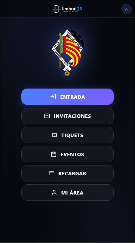Pantalla Principal de la App